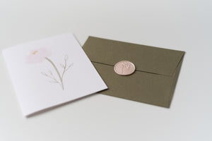 Peony – Greeting Card - Modern Legacy Paper Company