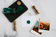 Load image into Gallery viewer, Palm Leaf Wax Seal Stamp Kit - Modern Legacy Paper Company