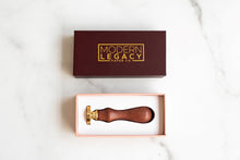Load image into Gallery viewer, Custom Wax Seal Stamp - Modern Legacy Paper Company