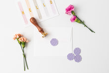 Load image into Gallery viewer, Flower Power Wax Seal Stamp Kit - Modern Legacy Paper Company