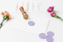 Load image into Gallery viewer, Flower Power Wax Seal Stamp Kit - Modern Legacy Paper Company