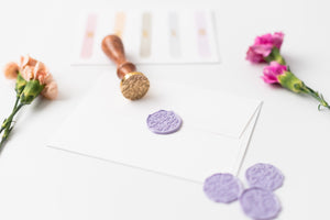 Flower Power Wax Seal Stamp - Modern Legacy Paper Company