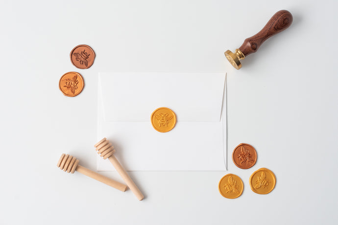 Bee Wax Seal Stamp Kit - Modern Legacy Paper Company