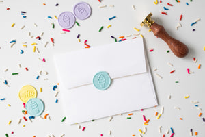 Ice Cream Cone Wax Seal Stamp - Modern Legacy Paper Company