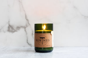 Champagne Rewined Candle - Seville Lettering Company