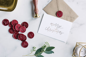 Holly Wax Seal Stamp Kit - Modern Legacy Paper Company