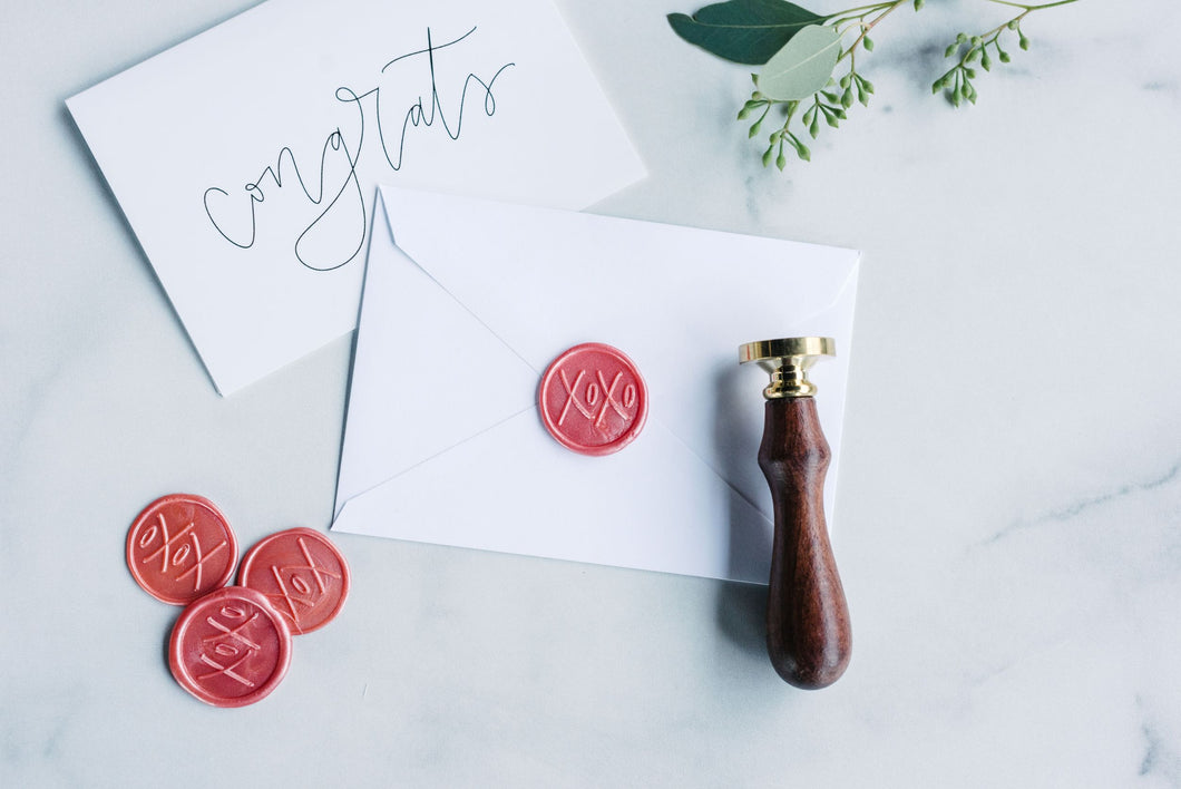XOXO Wax Seal Stamp Kit - Modern Legacy Paper Company