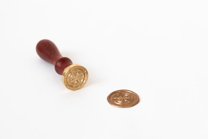 Compass Wax Seal Stamp - Modern Legacy Paper Company