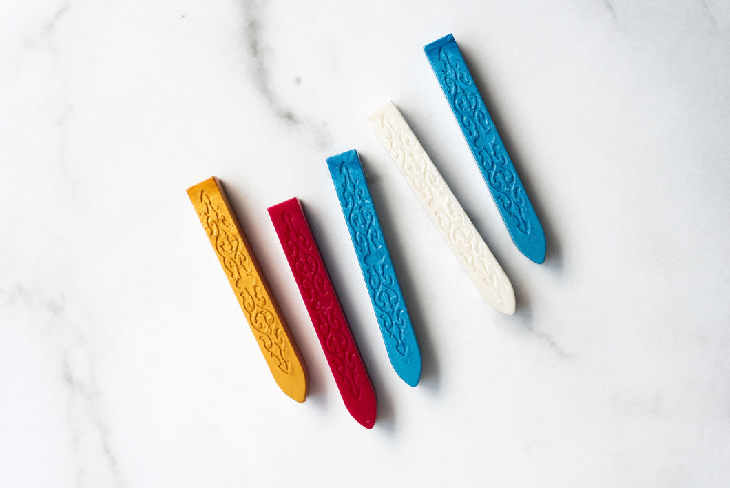 Summer Collection Wickless Sealing Wax Sticks (Pack of 5) - Modern Legacy Paper Company