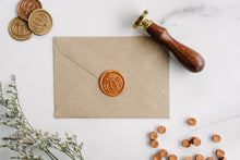 Load image into Gallery viewer, Pumpkin Wax Seal Stamp Kit - Seville Lettering Company