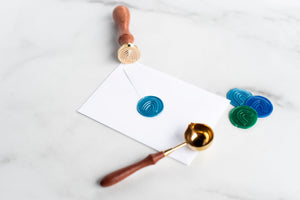 Rainbow Wax Seal Stamp - Modern Legacy Paper Company